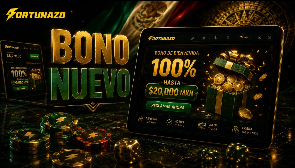 Fortunazo bonus para nuevos jugadores
