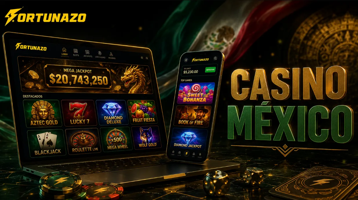 Fortunazo Casino México con Registro Seguro y Bono Inicial Online