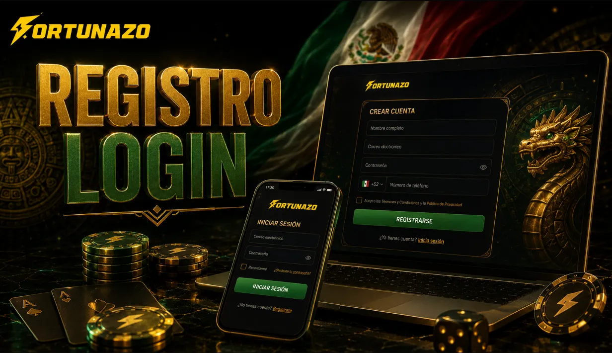 Registro y Fortunazo login