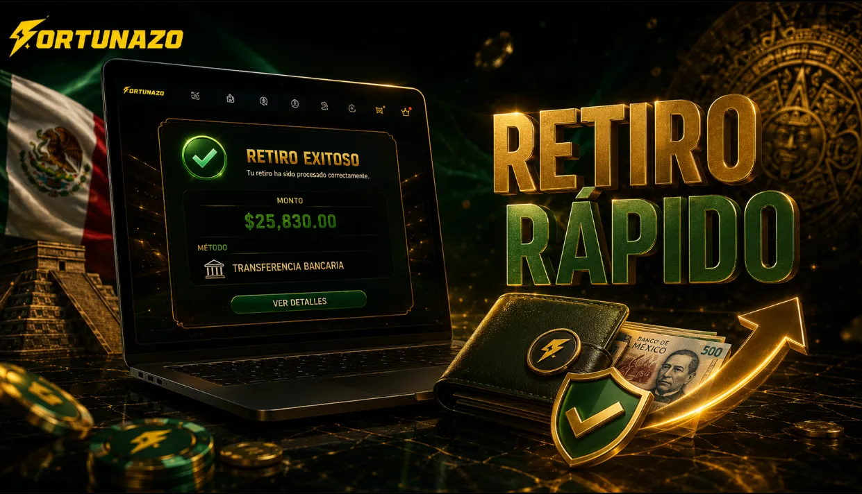 Retiro de dinero en Fortunazo